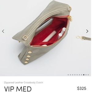 Hammitt crossbody zipper purse/clutch.